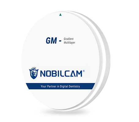 NOBILCAM GM-3D勾配多層ジルコニアディスク