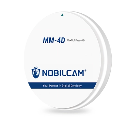 NOBILCAM MM-4D MaxMultilayerジルコニアディスク