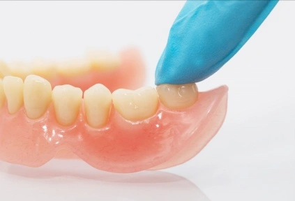 デジタルタイムで義歯の準備をする